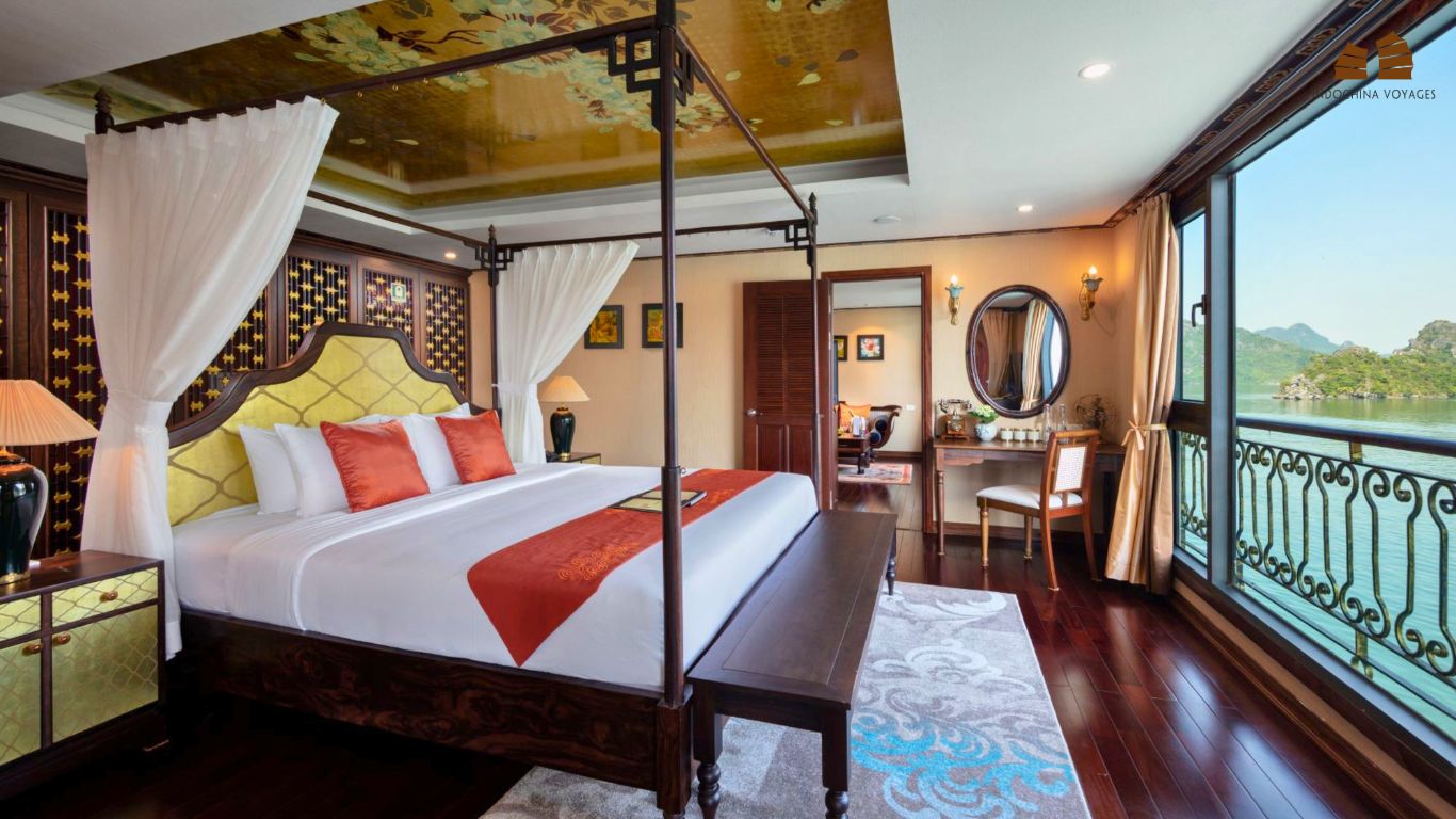 president suite on Indochine Cruise Lan Ha