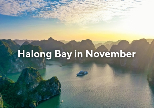 Halong bay in November
